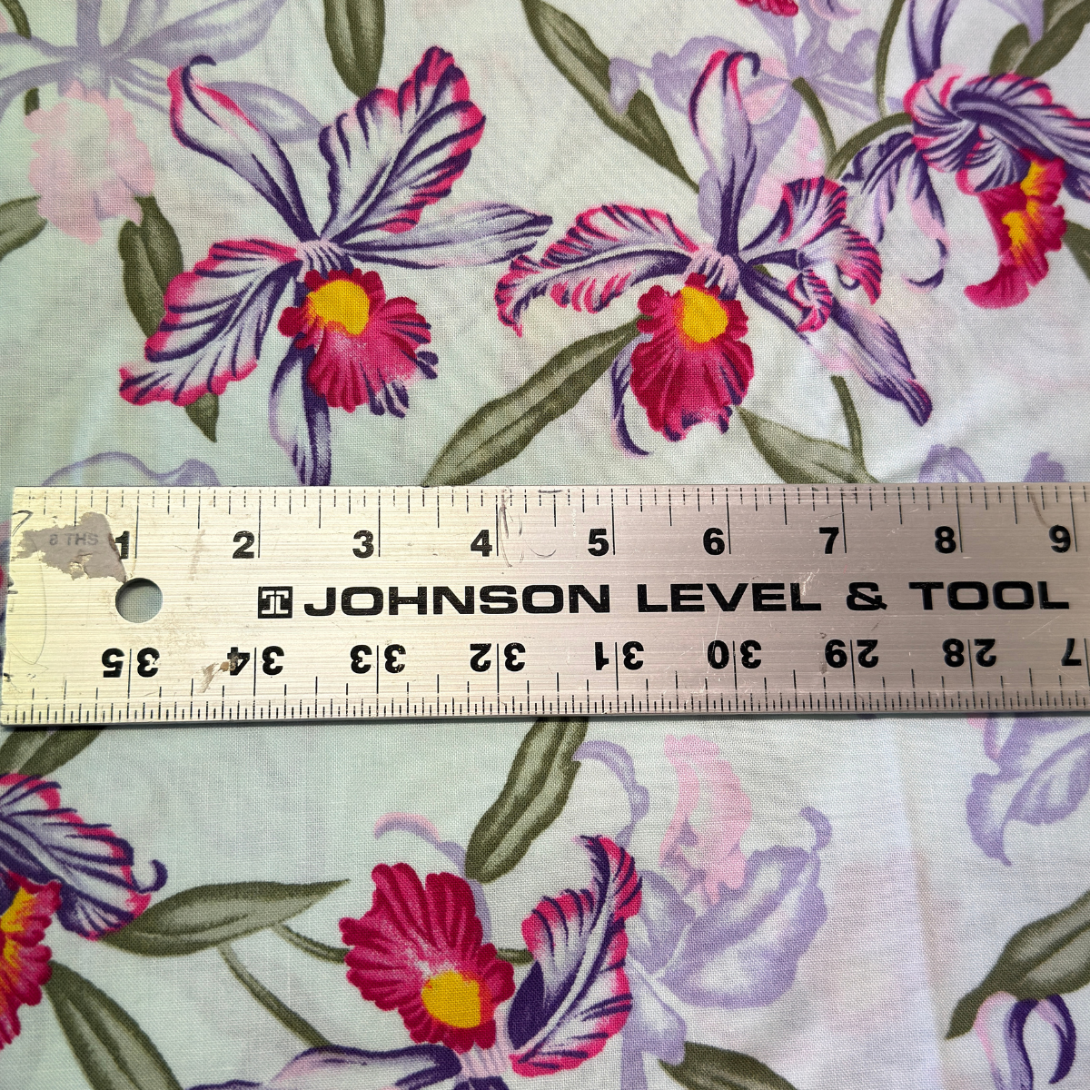 Tropical Print Cotton Fabric