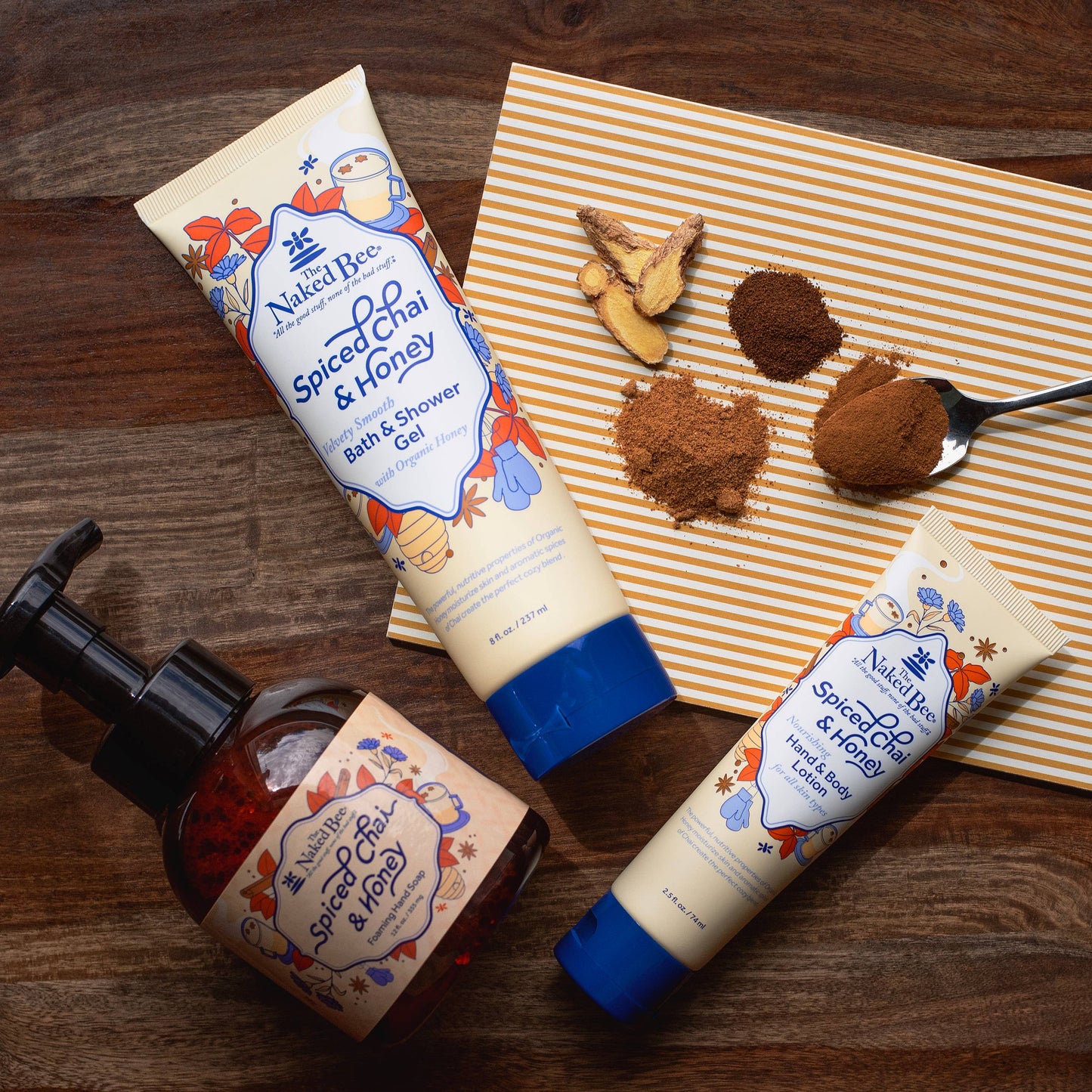 12 oz. Spiced Chai & Honey Foaming Hand Soap