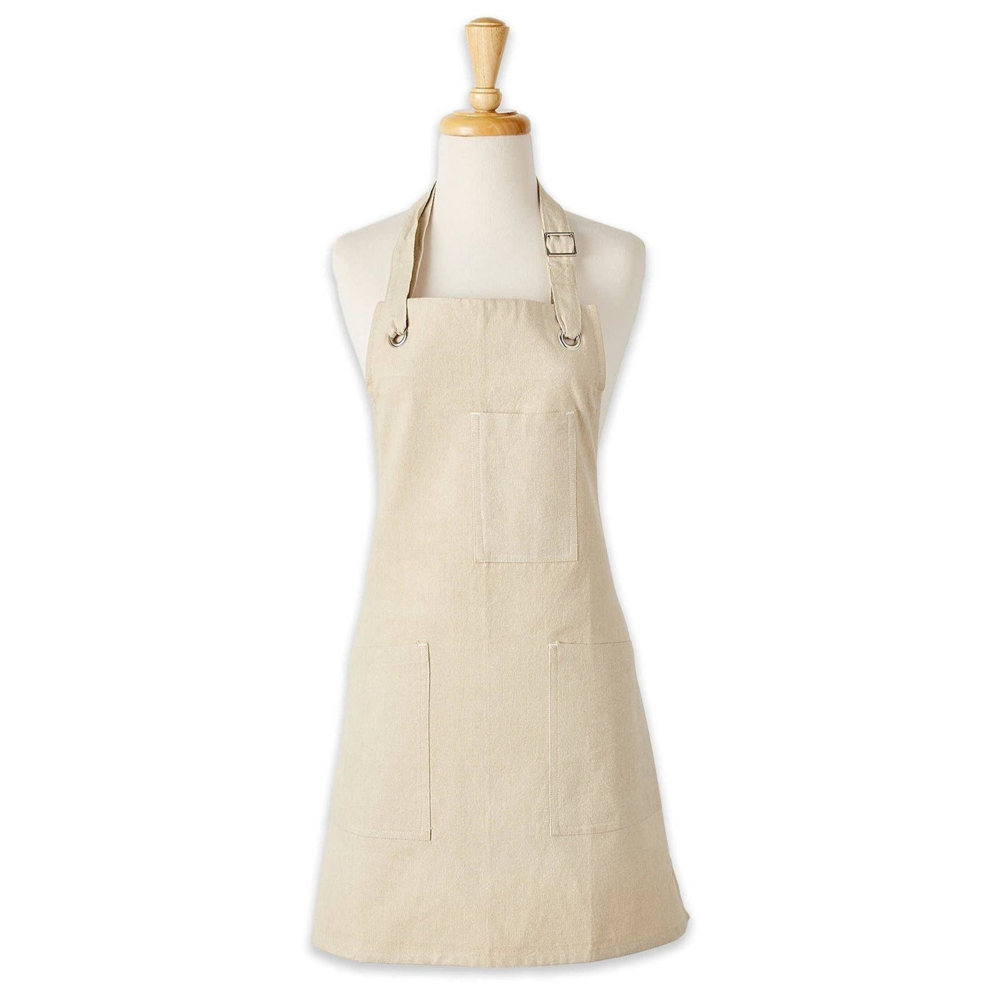 Flax Chambray Pantry Apron