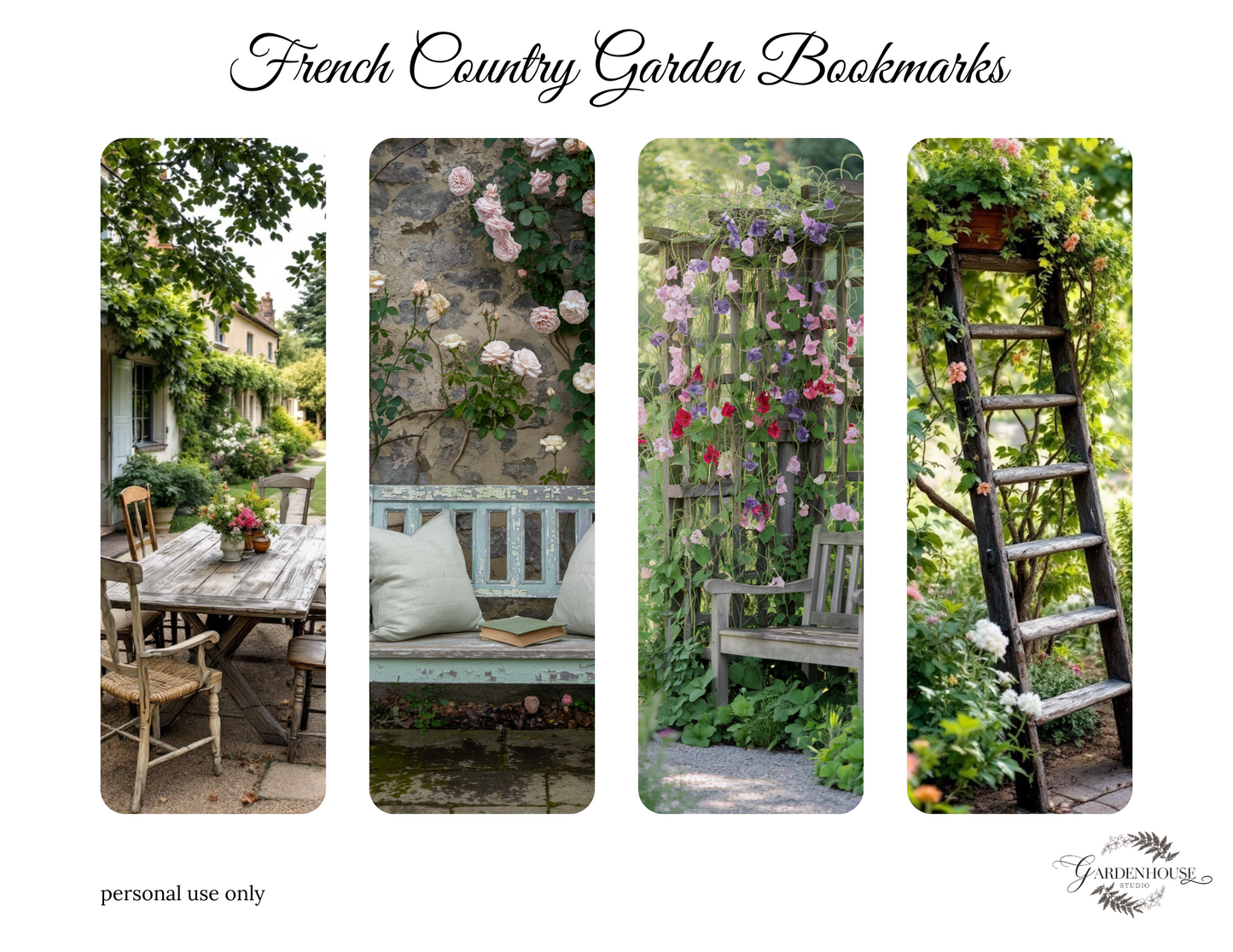 French Country Bookmarks Download