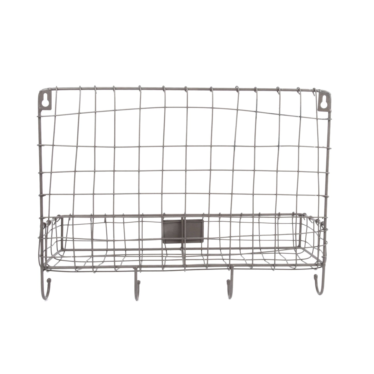Wall Organizer w/Hooks, Wire
