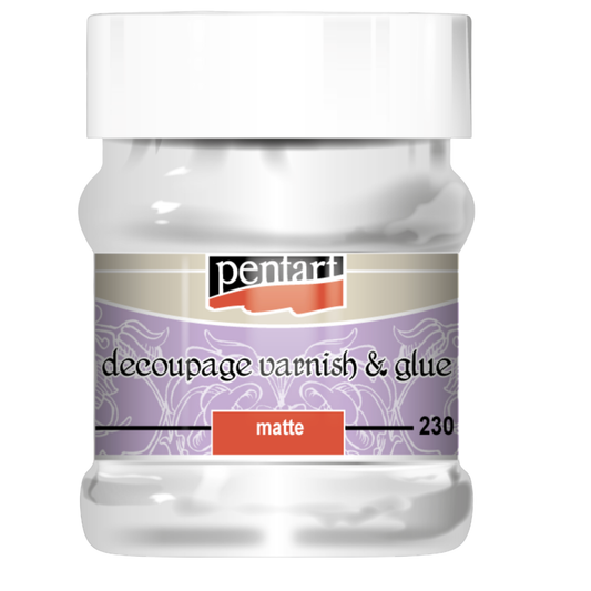 Pentart Decoupage Varnish and Glue 230 ML