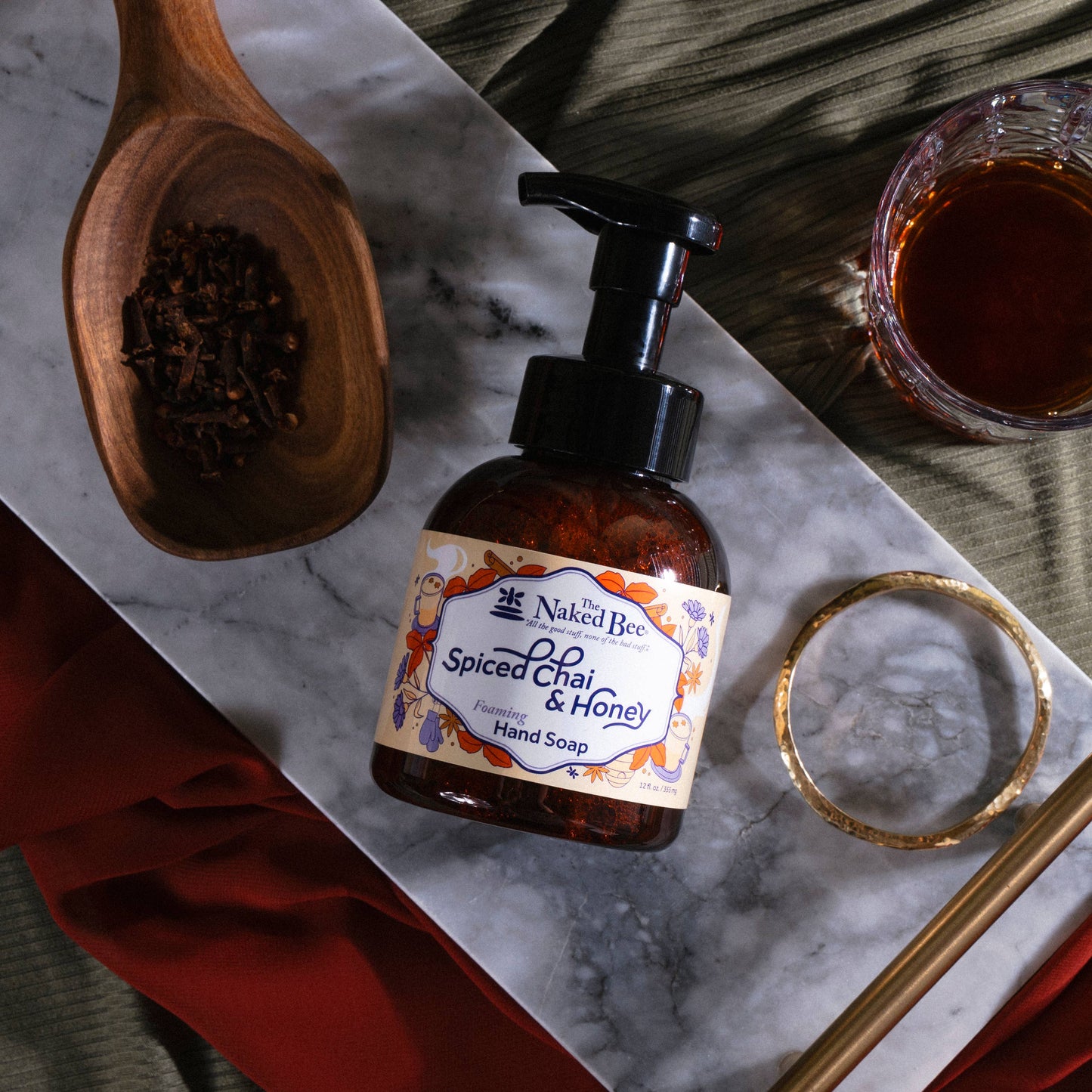 12 oz. Spiced Chai & Honey Foaming Hand Soap