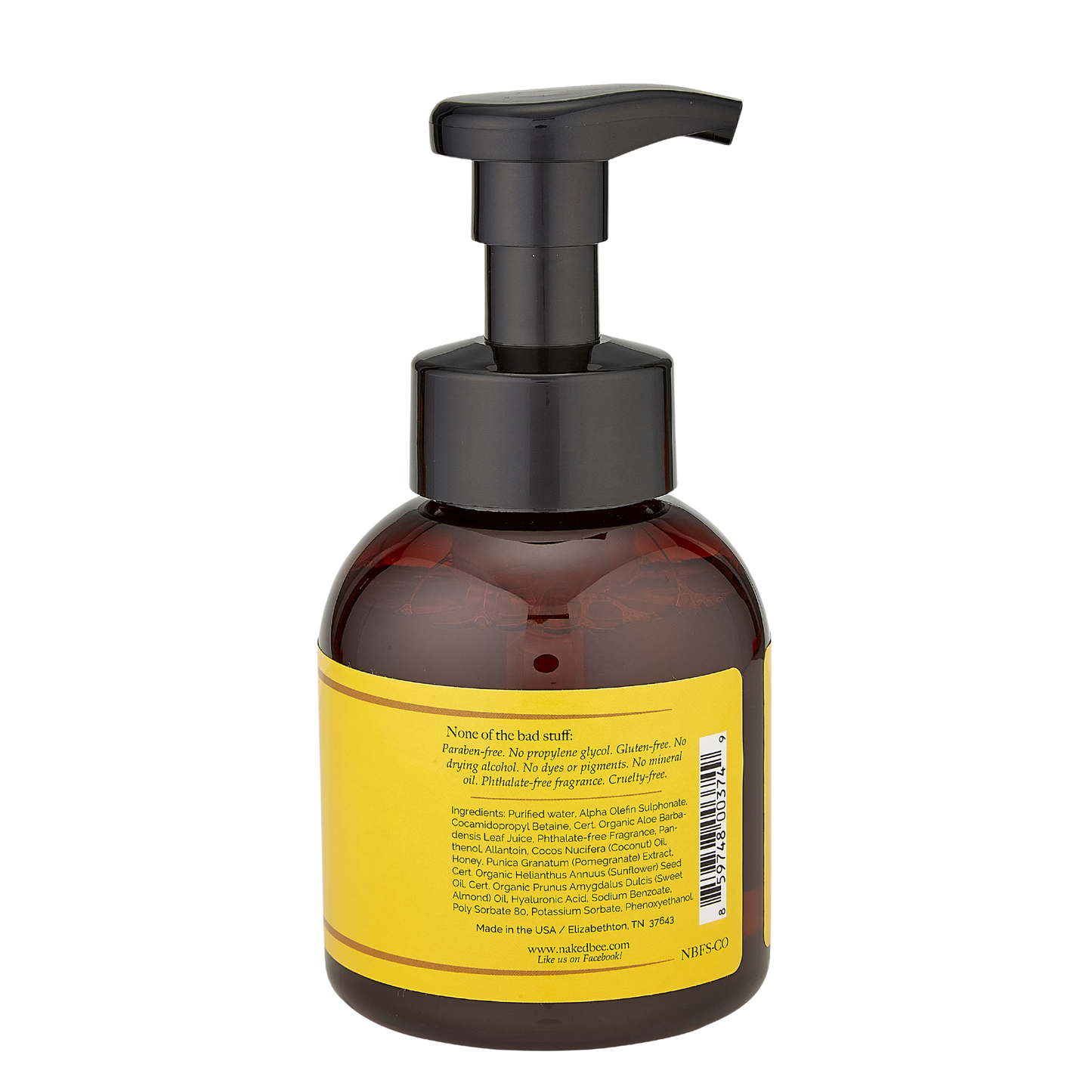 12 oz. Coconut & Honey Foaming Hand Soap