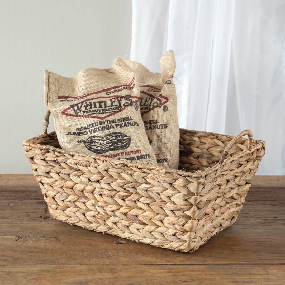 RECTANGLE HYACINTH BIN PERFECT STORAGE