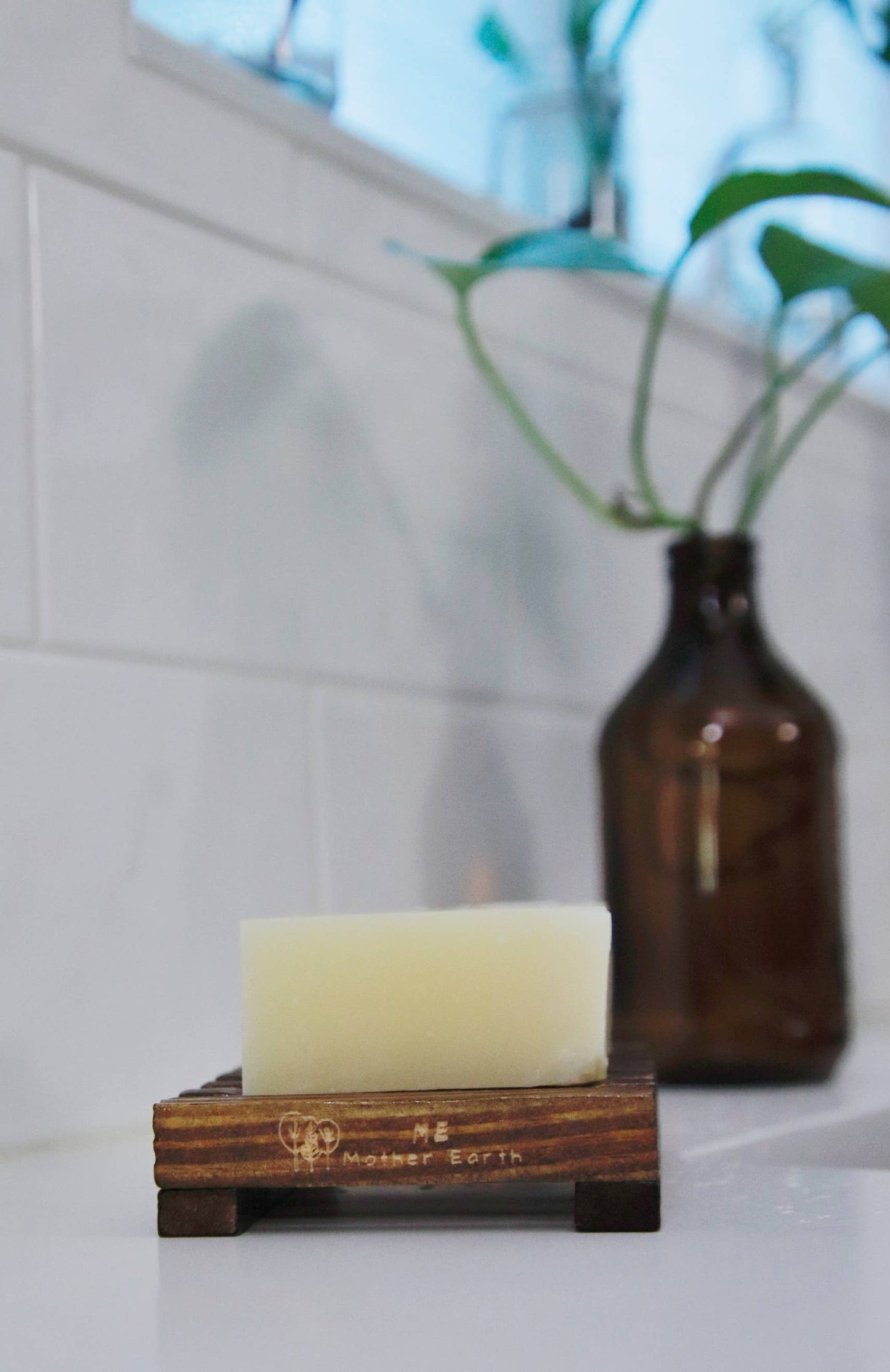 Stained wood soap dish | Eco-Friendly | Zero Waste