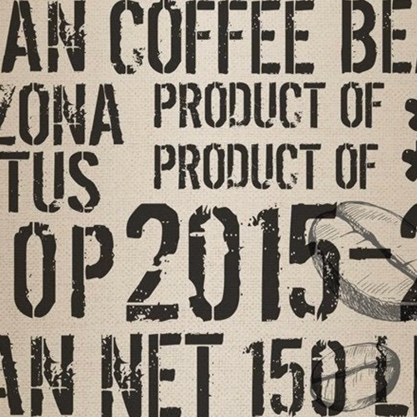 Coffee Sack Decoupage Paper