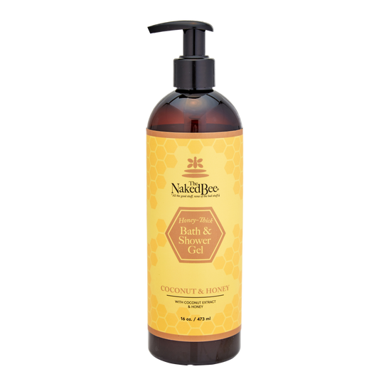 16 oz. Coconut & Honey Bath & Shower Gel