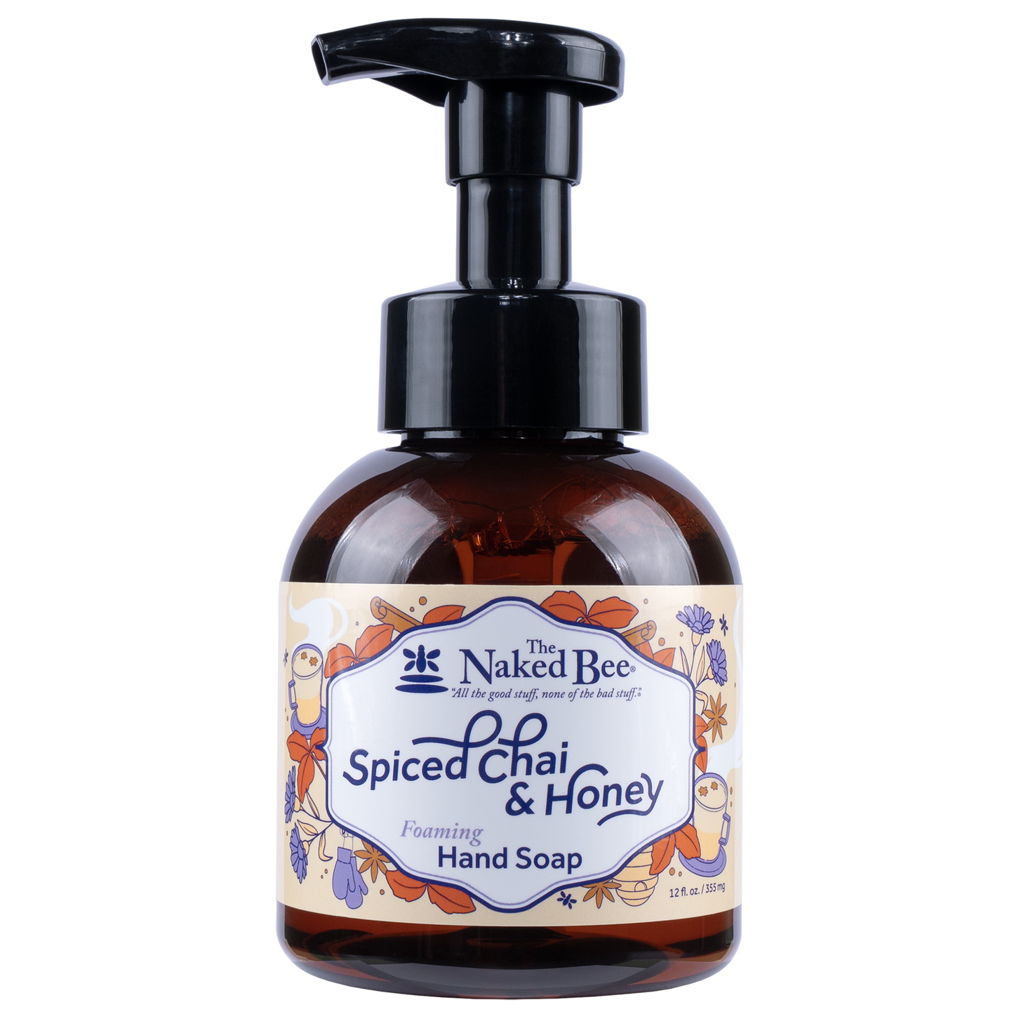 12 oz. Spiced Chai & Honey Foaming Hand Soap