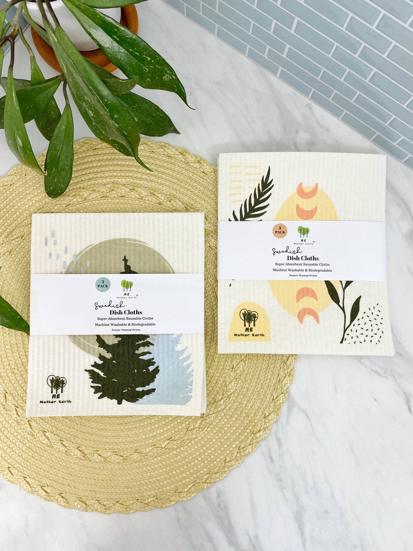 Swedish Dishcloths: 3-pack | Made in Sweden