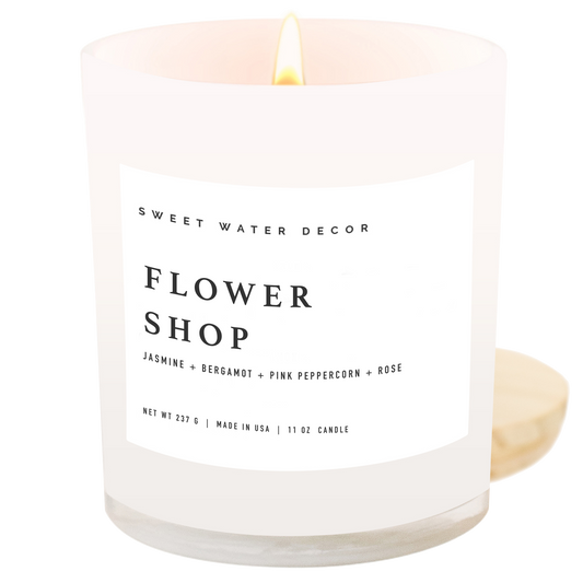 Flower Shop 11 oz Soy Candle