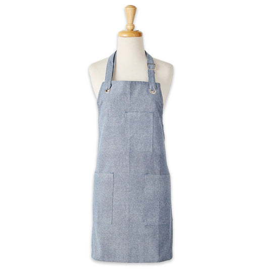 Navy Chambray Pantry Apron