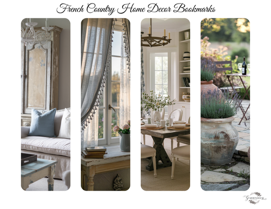 French Country Summer Bookmarks Download